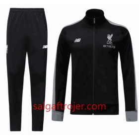 Liverpool Træningsjakke Dragt Sort 2018-2019